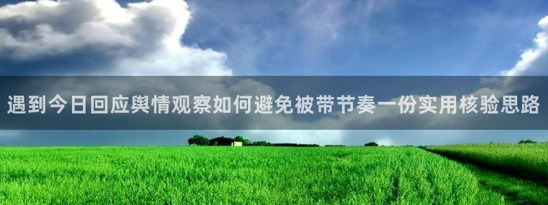 91吃瓜网络热门：遇到今日回应舆情观察如何避免被带节奏一份实用核验思路